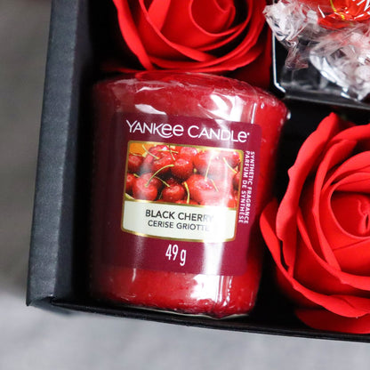 Yankee Candle Ultimate Gift Hamper With Red Roses - ScentiMelti  Yankee Candle Ultimate Gift Hamper With Red Roses