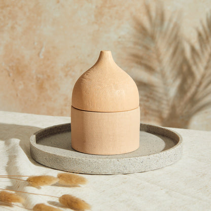 Marrakesh: Rounded Sandstone Candle - Myrrh & Tonka - ScentiMelti  Marrakesh: Rounded Sandstone Candle - Myrrh & Tonka