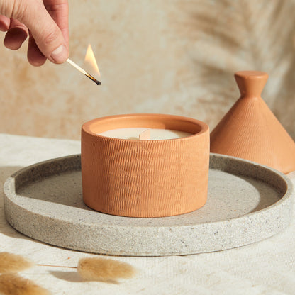 Marrakesh: Terracotta Candle - Passionfruit & Vanilla - ScentiMelti  Marrakesh: Terracotta Candle - Passionfruit & Vanilla