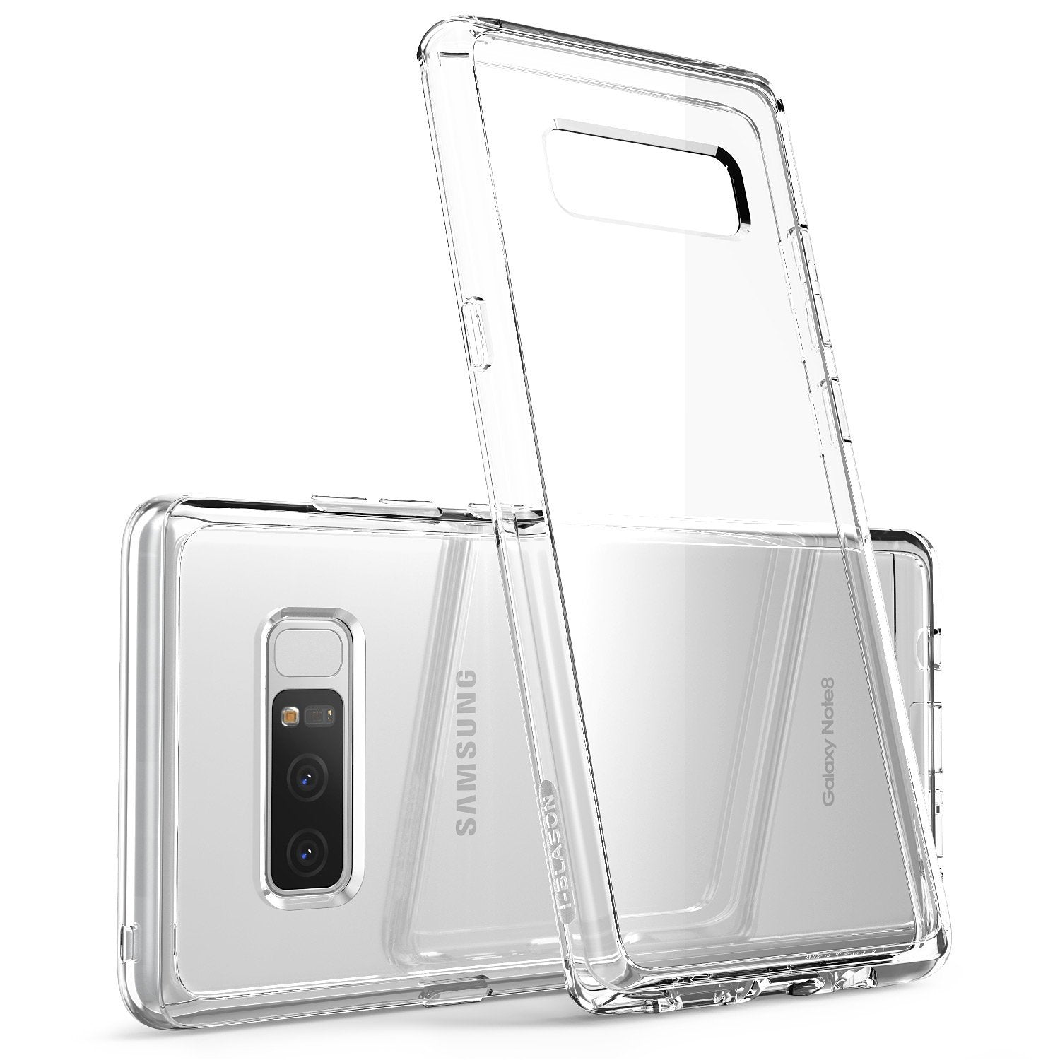 i-Blason Galaxy Note 8 Case, [Scratch Resistant] Clear [Halo Series] Samsung Galaxy Note 8 Hybrid Bumper Case Cover 2017 Release (Clear) - ScentiMelti Home Fragrance, Beauty & Gifts UK