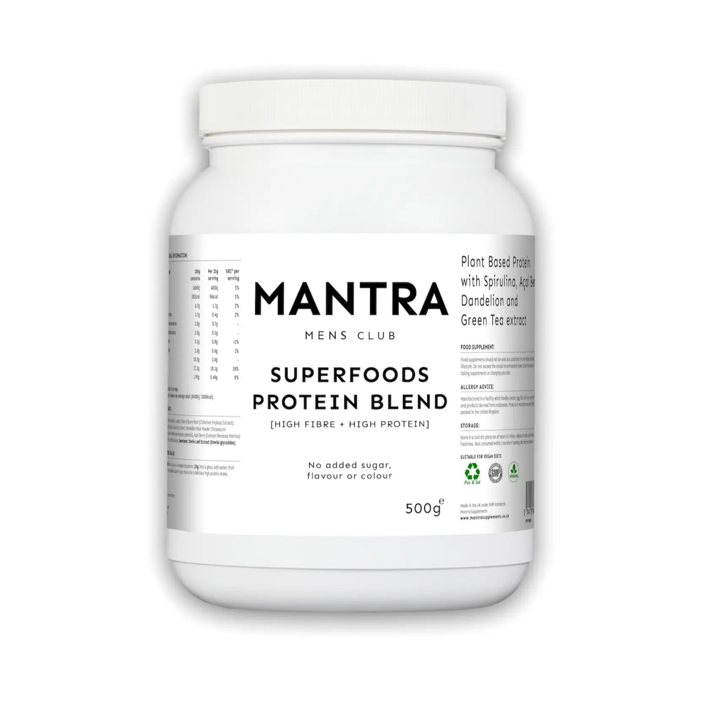 SUPERFOODS PROTEIN BLEND Mantra Men's Club ScentiMelti Wax Melts