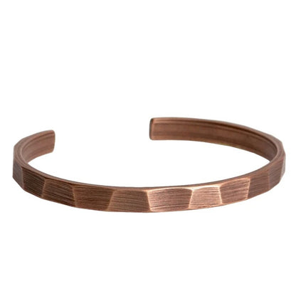 Stainless Steel Pure Copper Handmade Bangle