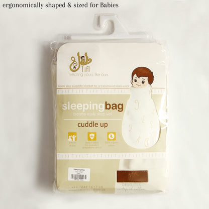 Ivory Cream ABC Baby Sleeping Bag Cotton Passion UK ScentiMelti Wax Melts