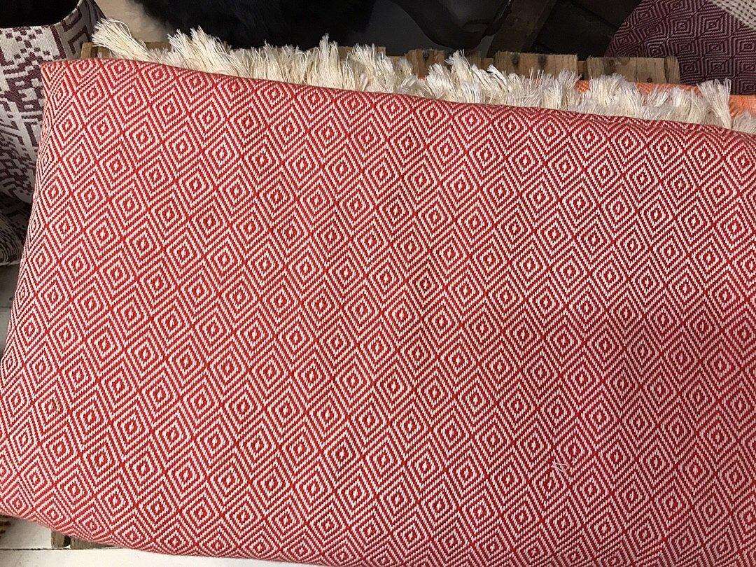 Alicia King Size Cherry Red Bed Throw XL Wildash London ScentiMelti Wax Melts