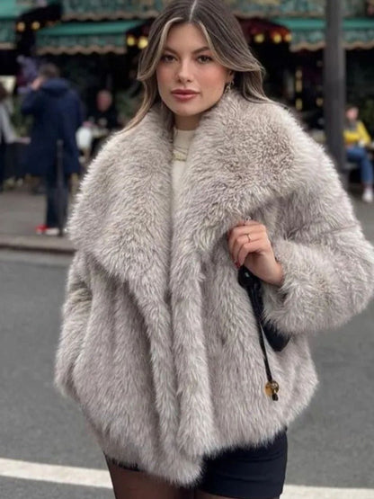 Annalise Faux Fur Coat