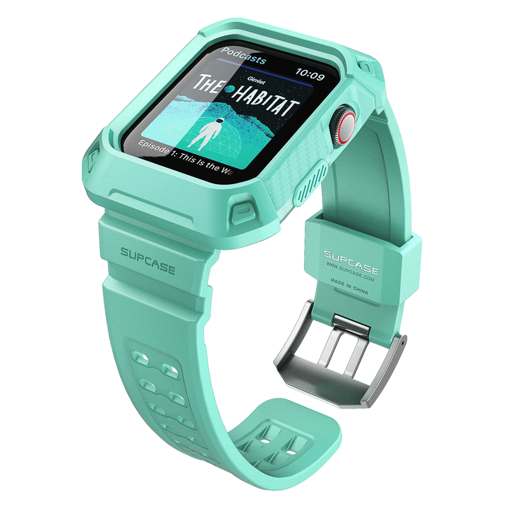 Supcase UBPro Apple Watch Case for Apple Watch Series 7 (45mm) and Apple Watch Series 4/5/6/SE (44mm)-Mint Green - ScentiMelti Home Fragrance, Beauty & Gifts UK