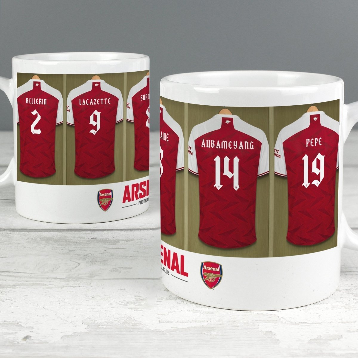 Arsenal Football Club Dressing Room Mug - ScentiMelti Home Fragrance, Beauty & Gifts UK