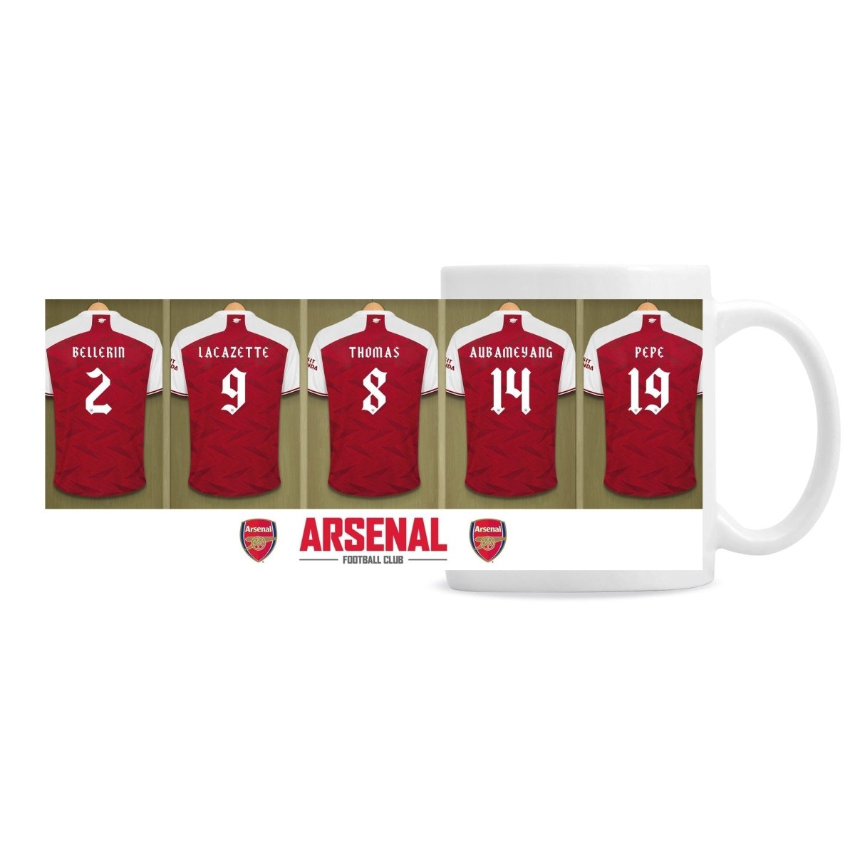 Arsenal Football Club Dressing Room Mug - ScentiMelti Home Fragrance, Beauty & Gifts UK