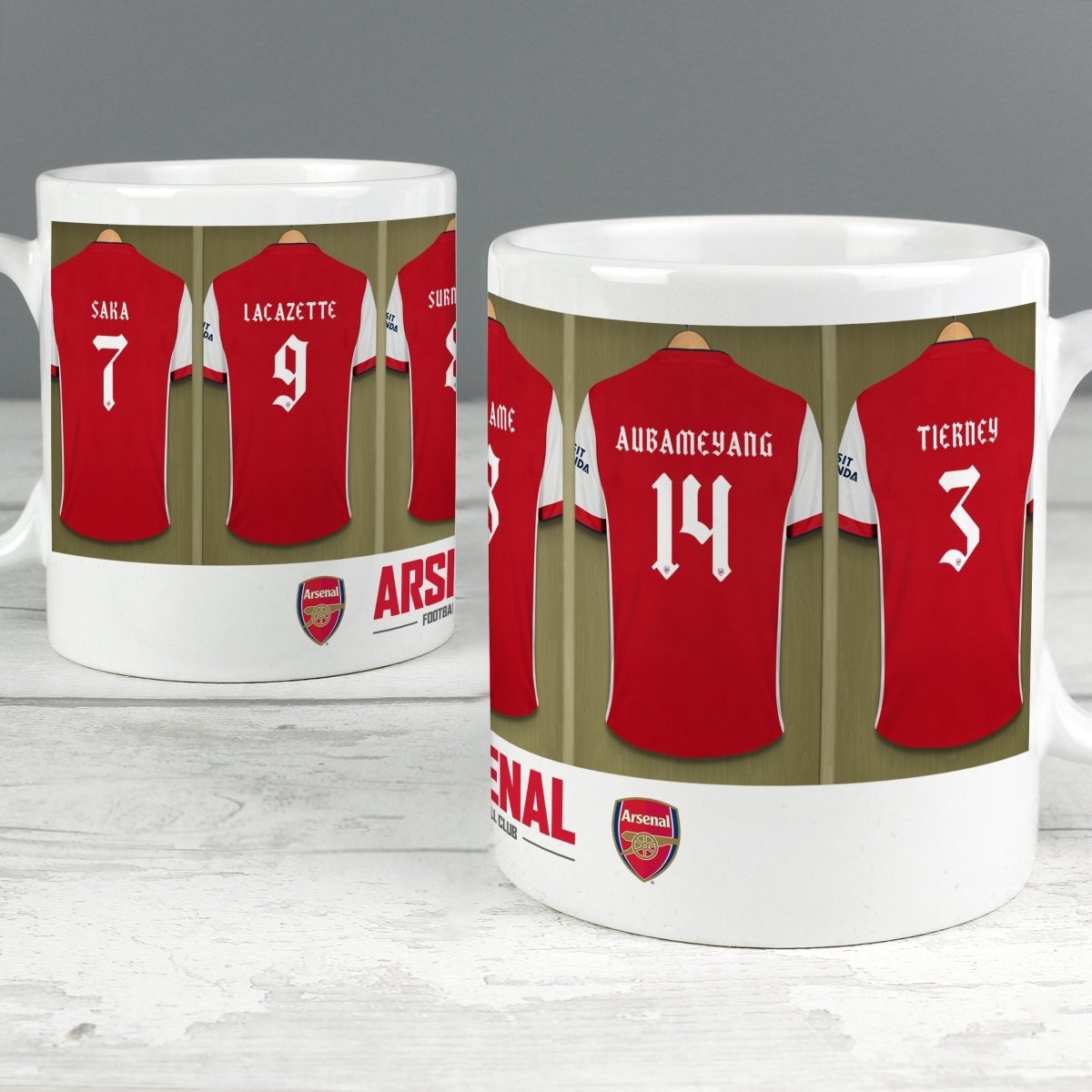 Arsenal Football Club Dressing Room Mug - ScentiMelti Home Fragrance, Beauty & Gifts UK