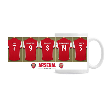 Arsenal Football Club Dressing Room Mug - ScentiMelti Home Fragrance, Beauty & Gifts UK