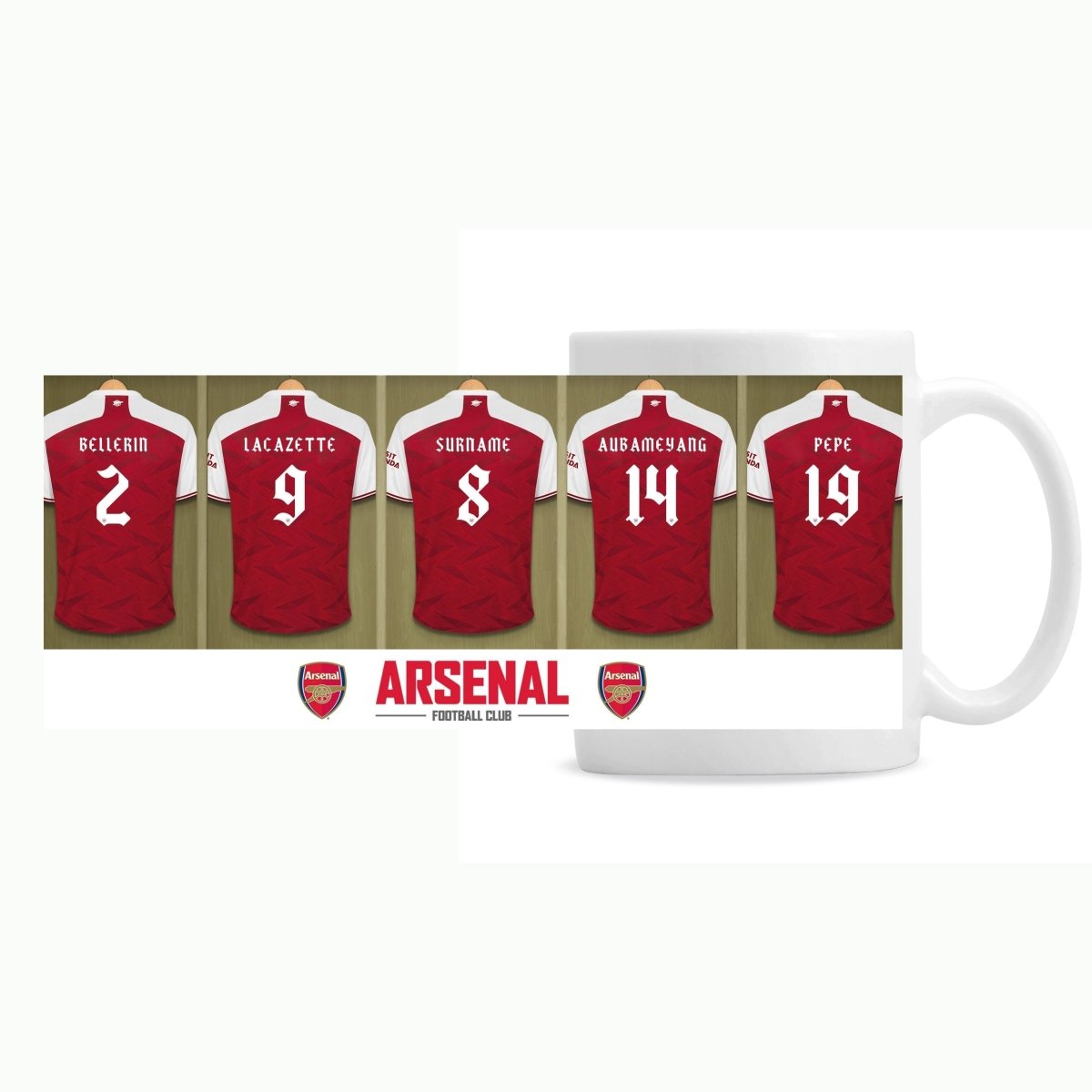 Arsenal Football Club Dressing Room Mug - ScentiMelti Home Fragrance, Beauty & Gifts UK