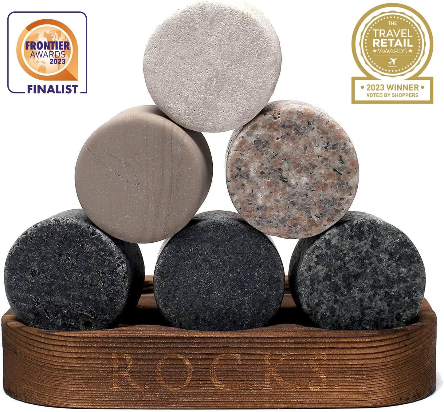 The Gourmet Set - ROCKS x Bourbon Barrel Aged Coffee R.O.C.K.S. Whiskey Chilling Stones ScentiMelti Wax Melts