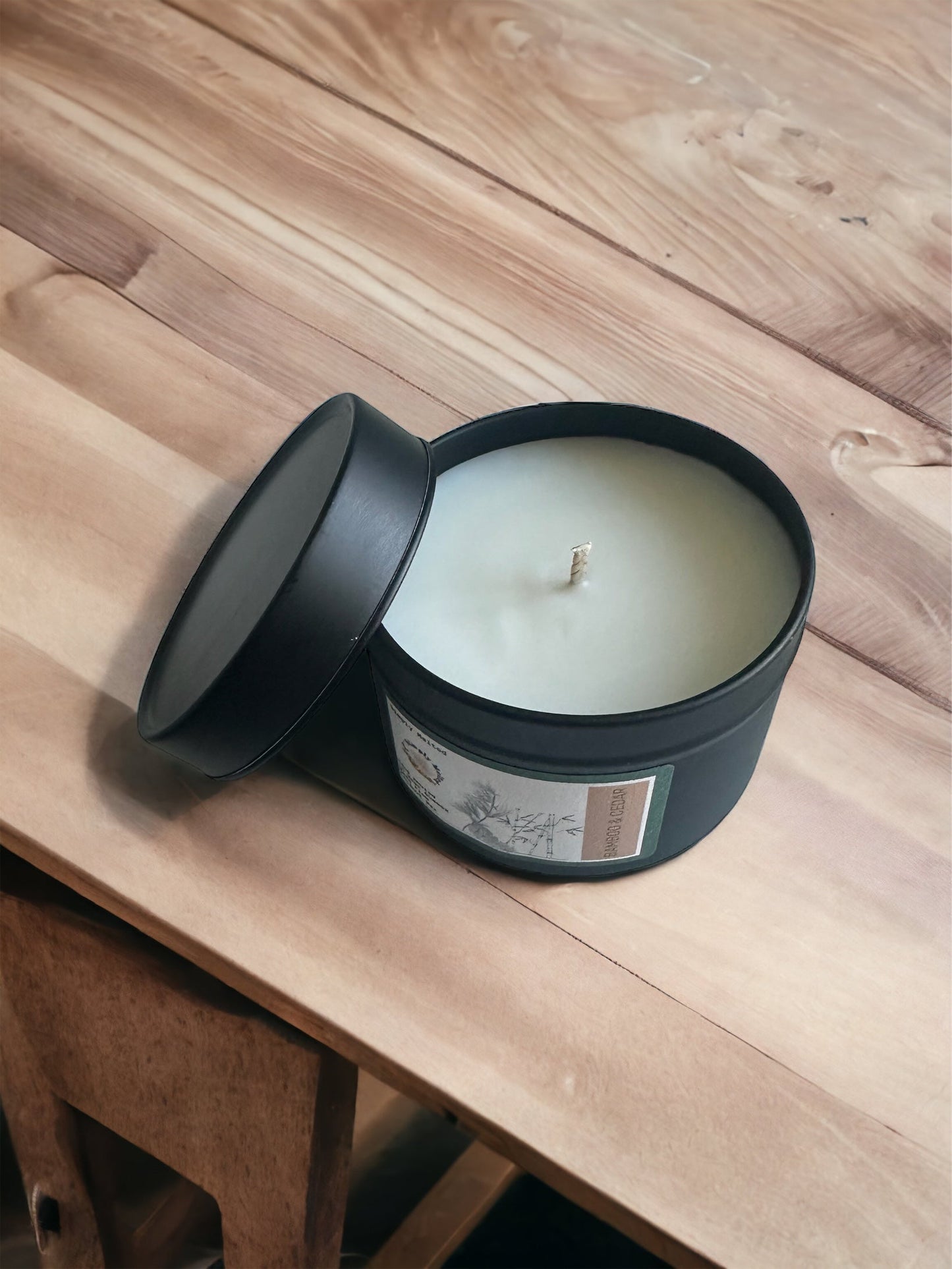 Bamboo & Cedar Candle - ScentiMelti Home Fragrance, Beauty & Gifts UK