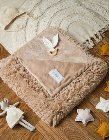 Koochicoo™ Fluffy Baby Blanket - Whisper Grey - ScentiMelti Home Fragrance, Beauty & Gifts UK