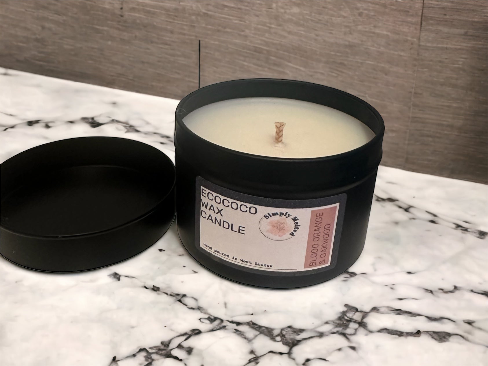 Blood Orange & Oakwood Candle - ScentiMelti Home Fragrance, Beauty & Gifts UK