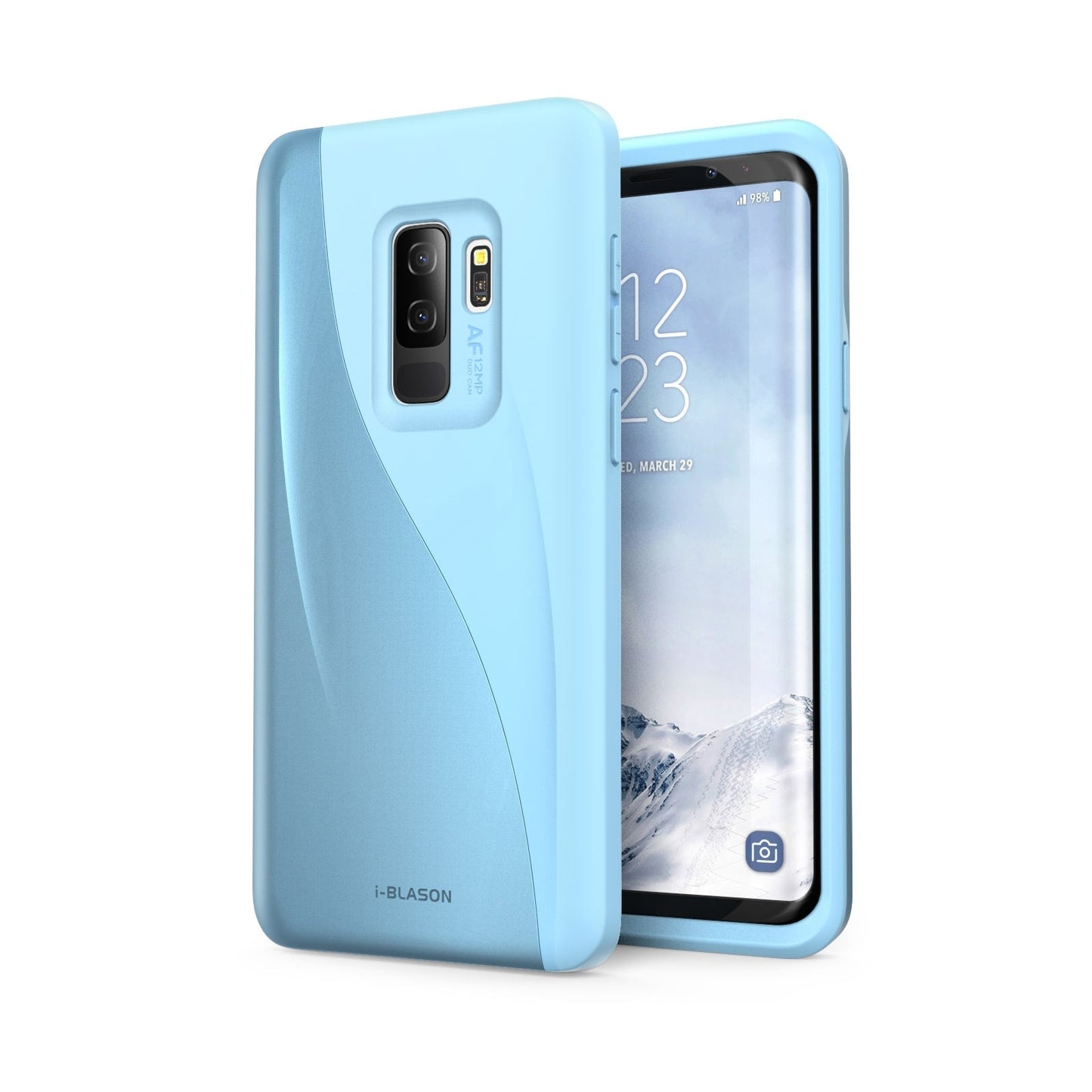 Samsung Galaxy S9 Plus Luna Case - Blue - ScentiMelti Home Fragrance, Beauty & Gifts UK