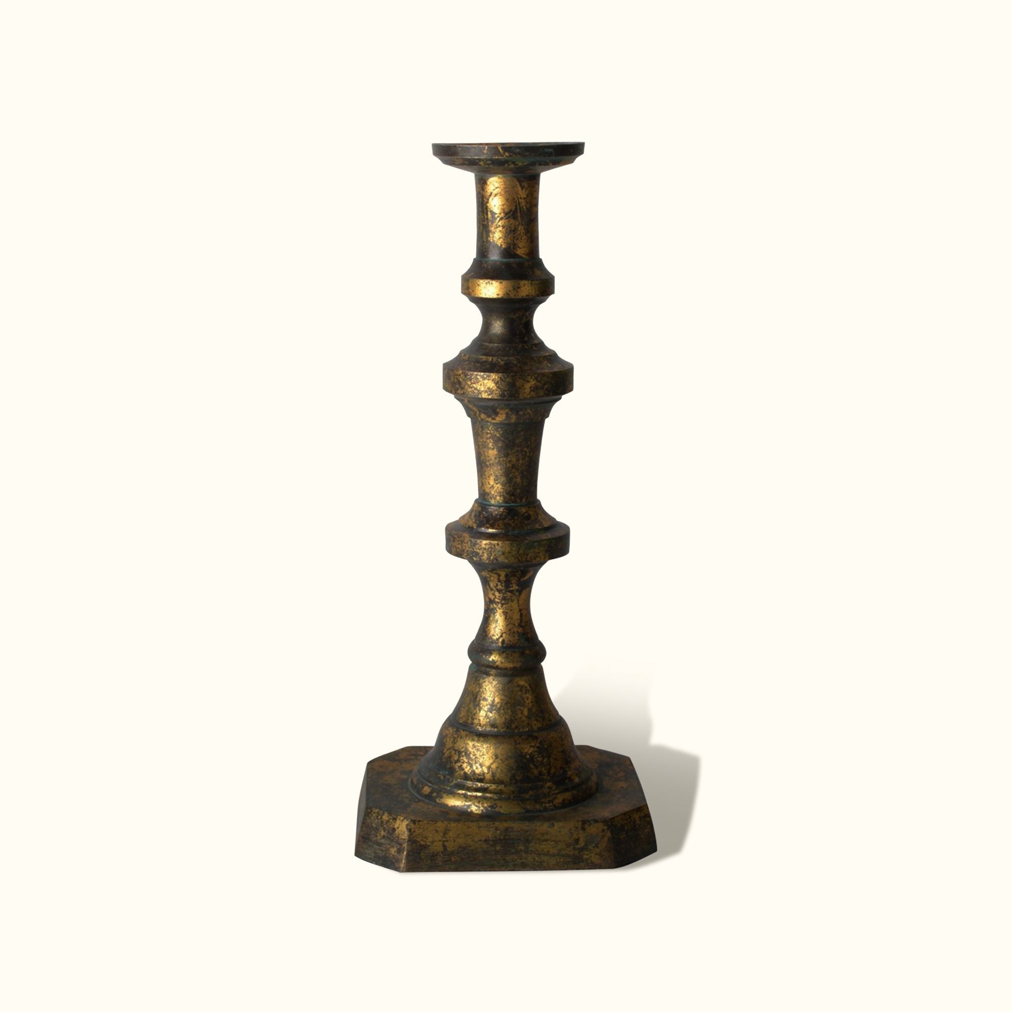 Brass Époque Candlestick - ScentiMelti  Brass Époque Candlestick