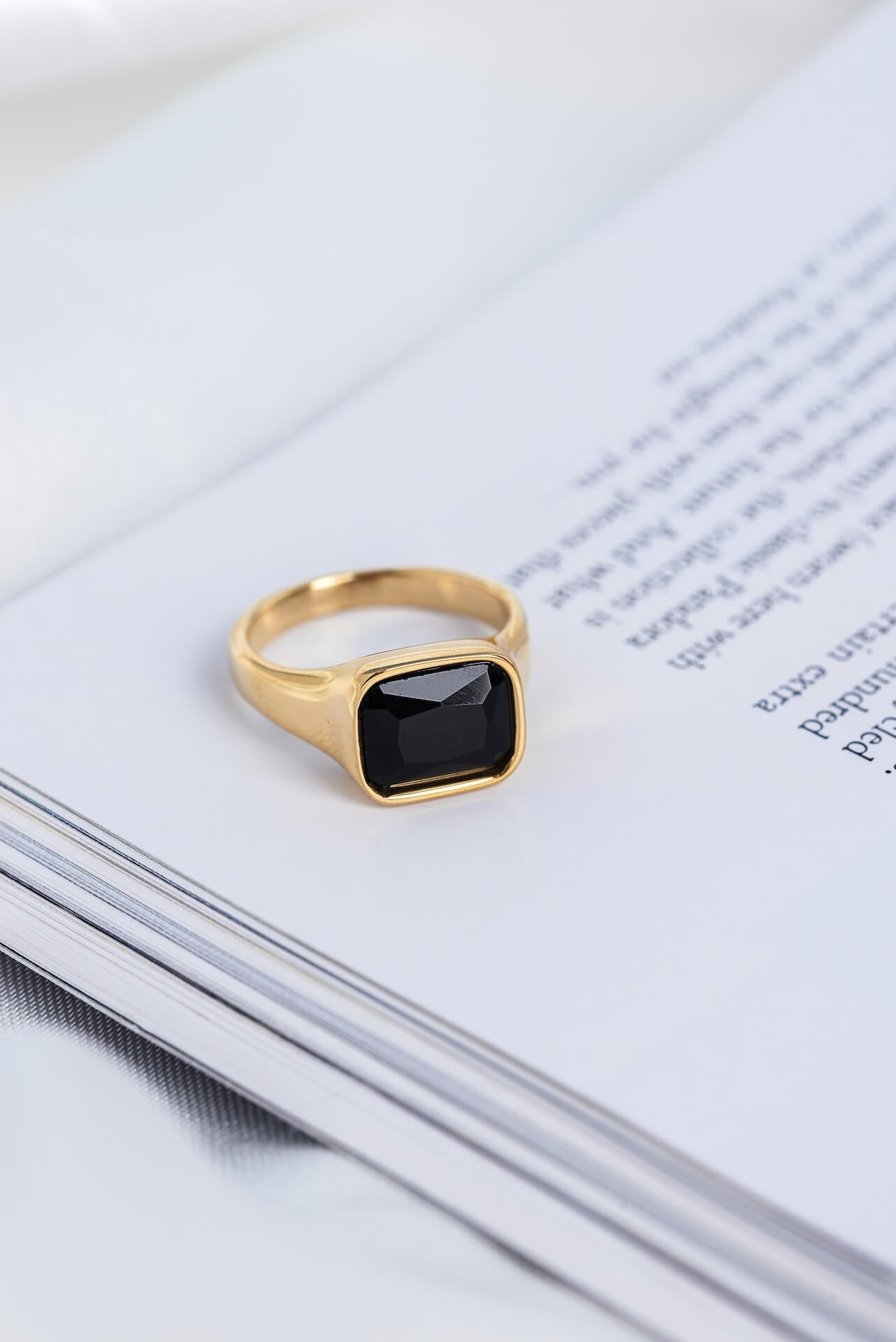 Square Gold Cocktail Ring: Black The Positive Company ScentiMelti Wax Melts