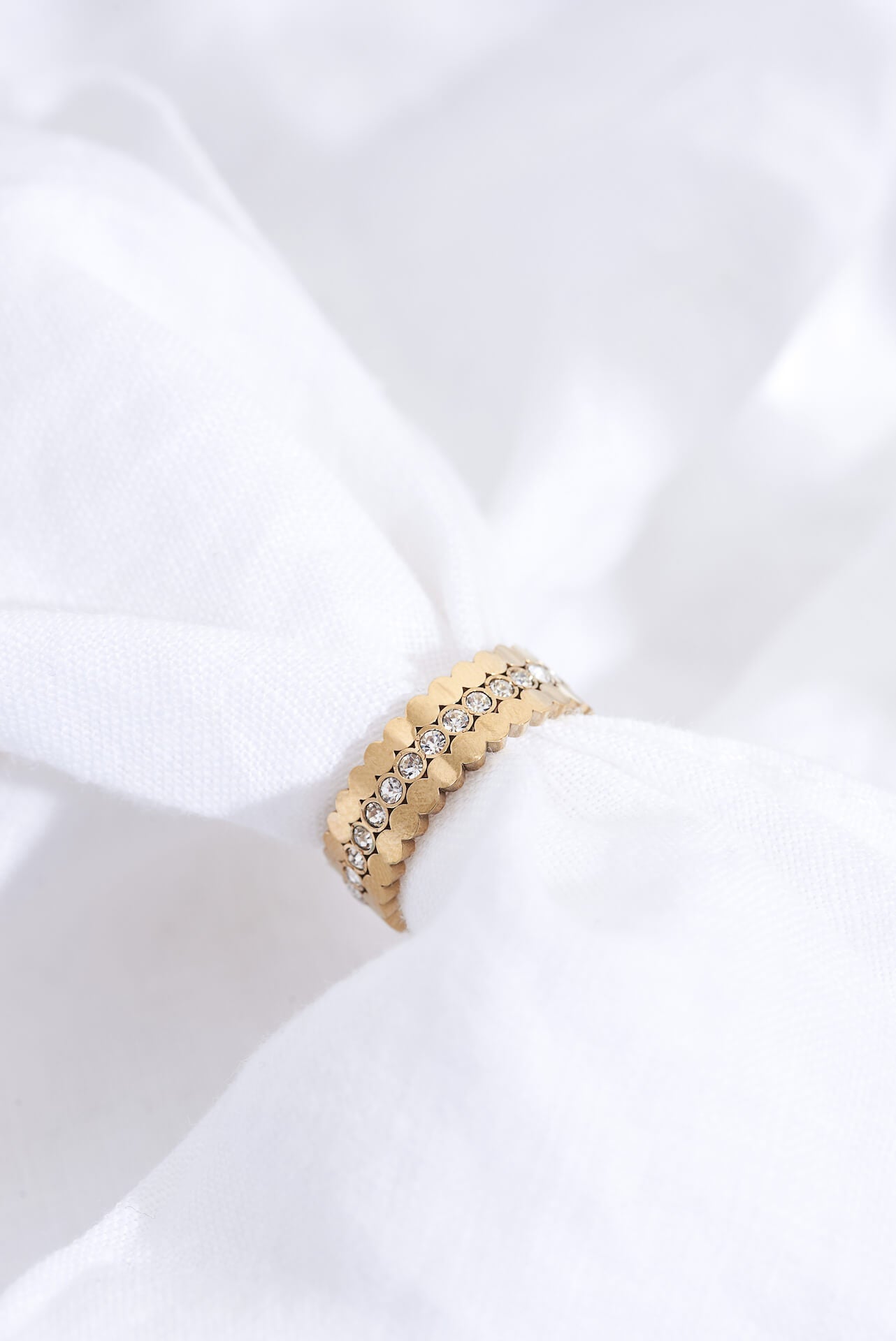 Triple Stacking Gold Ring Set - ScentiMelti Home Fragrance, Beauty & Gifts UK