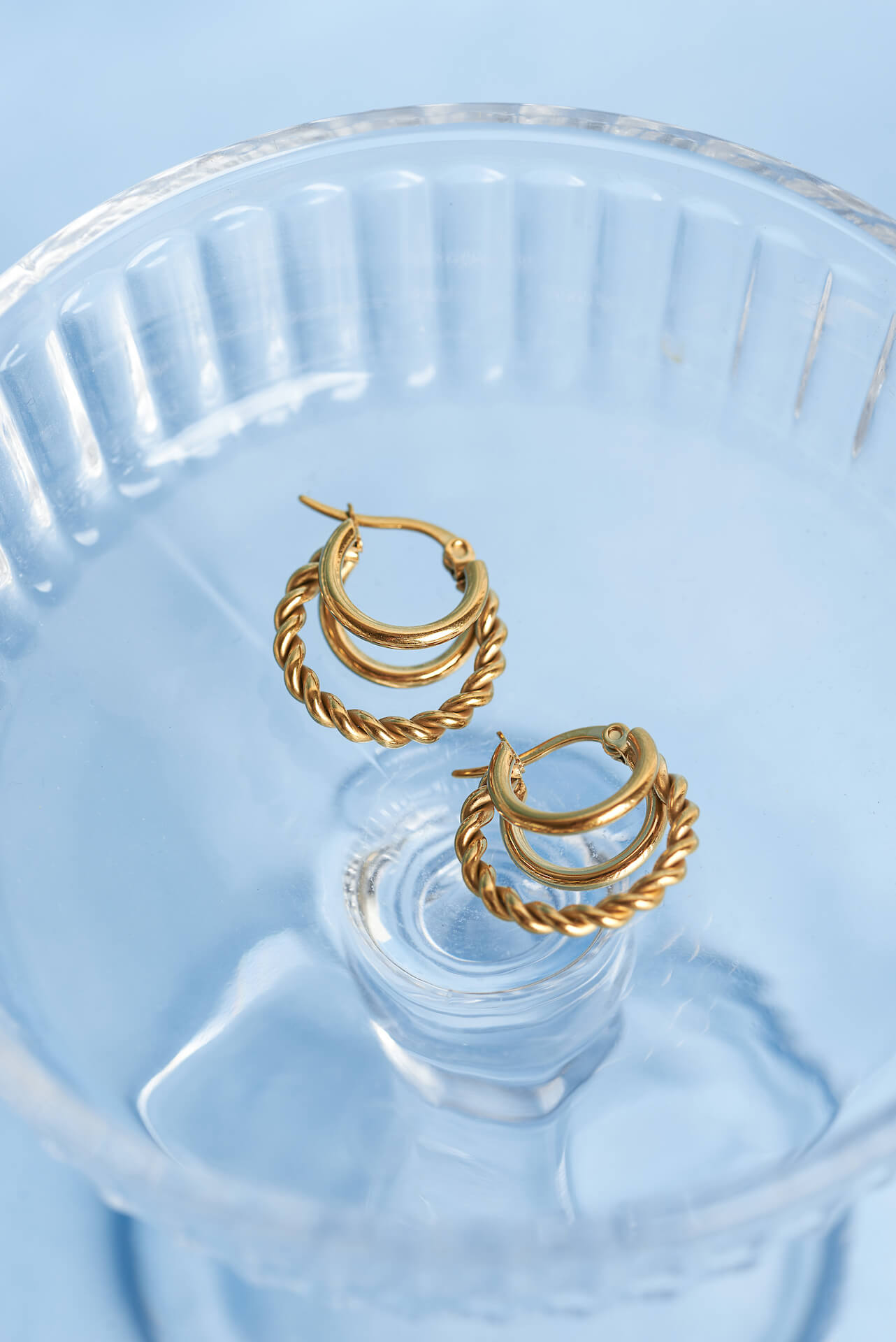 Triple Threaded Gold Hoops The Positive Company ScentiMelti Wax Melts