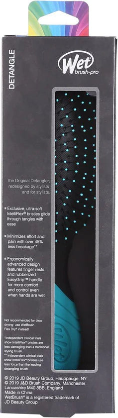 The Wet Brush Pro Detangler Bob Pride Brush Aqua (Teal) - ScentiMelti Home Fragrance, Beauty & Gifts UK