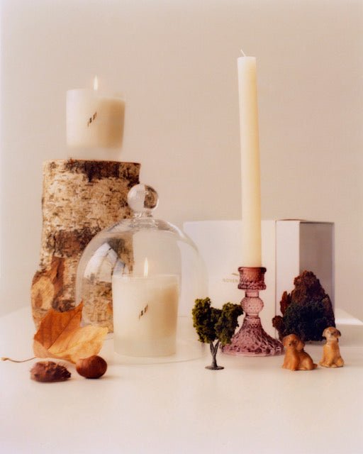 Candle and Cloche Gift Set (Medium)