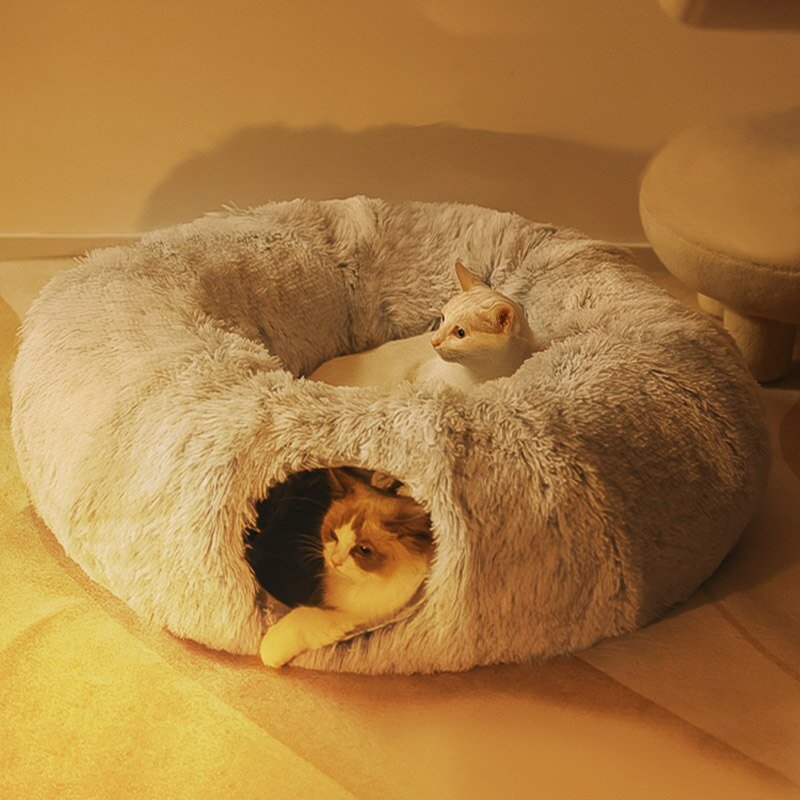 Cat Donut Bed House 2-in-1 Icespheric ScentiMelti Wax Melts