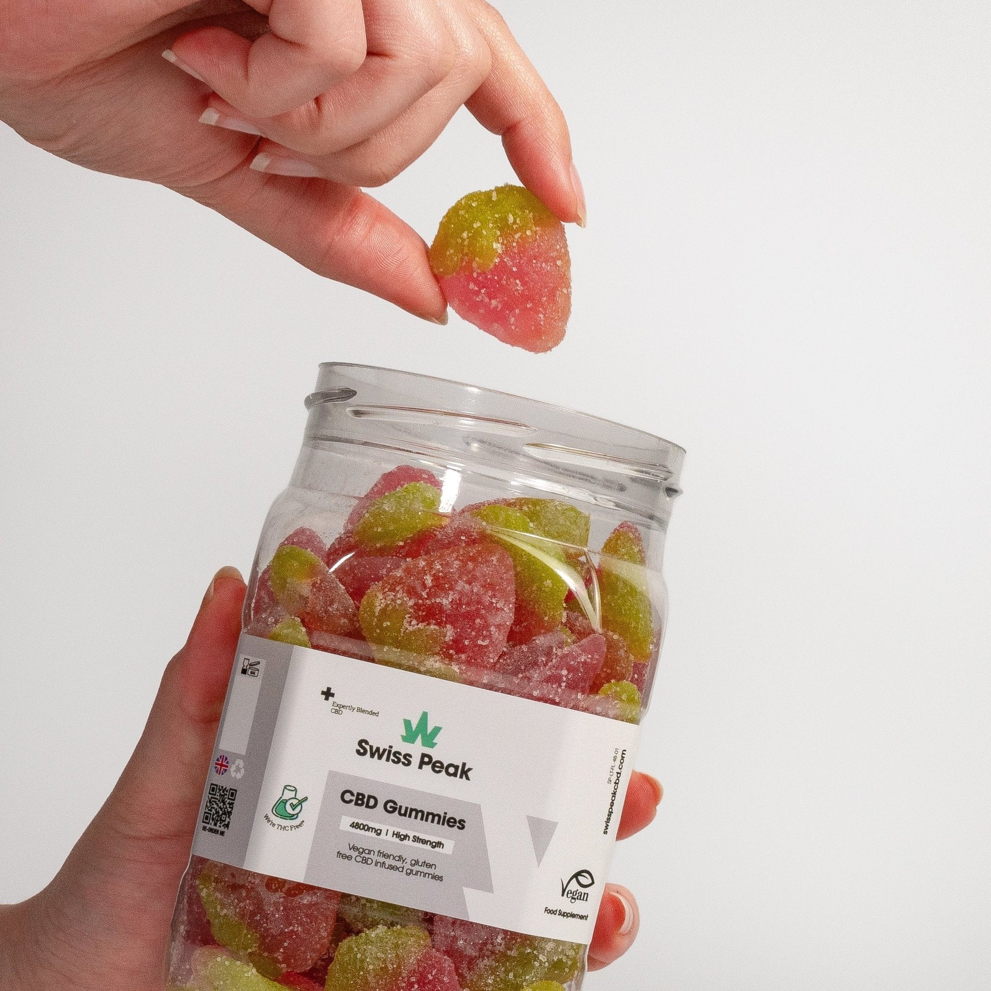 CBD Strawberry Flavoured Gummies 3200mg - 4800mg - ScentiMelti Home Fragrance, Beauty & Gifts UK