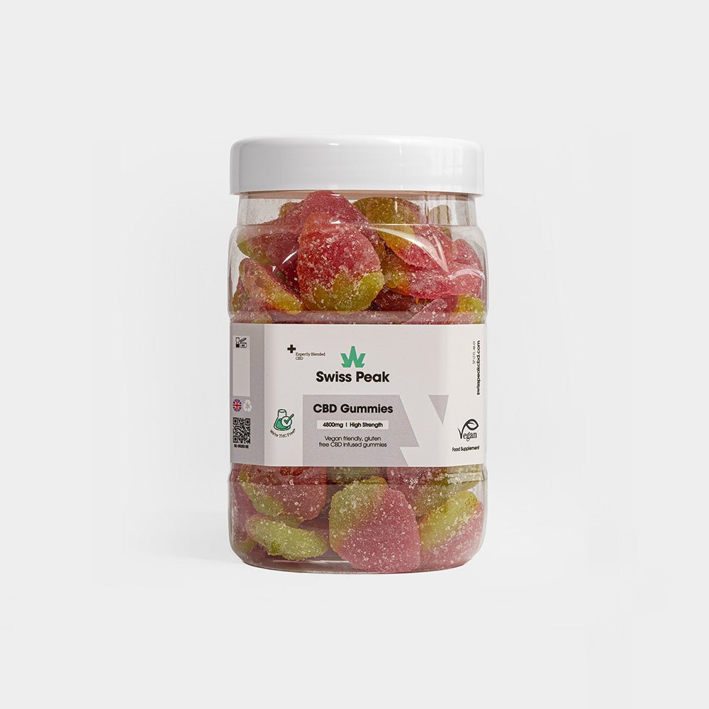 CBD Strawberry Flavoured Gummies 3200mg - 4800mg - ScentiMelti Home Fragrance, Beauty & Gifts UK