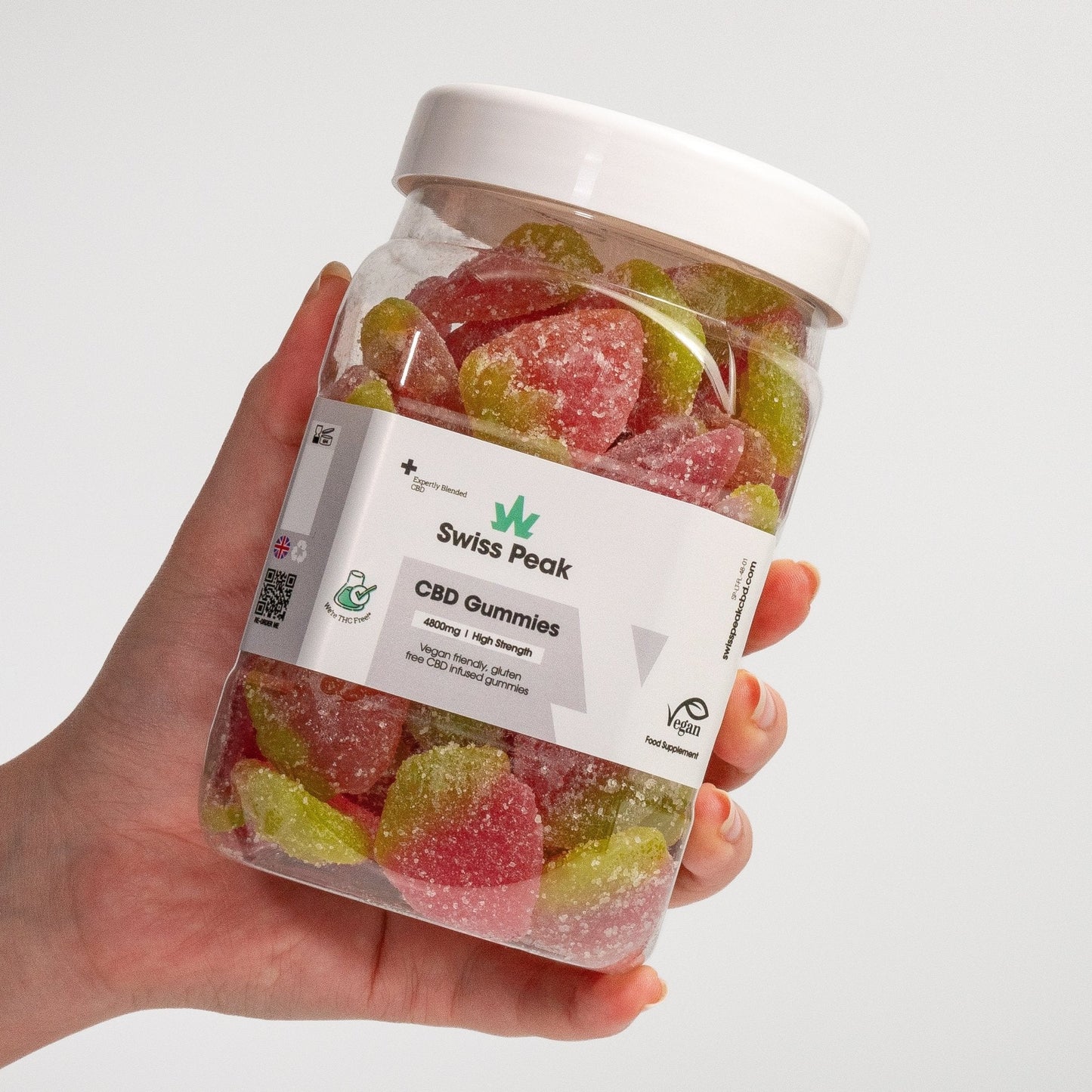 CBD Strawberry Flavoured Gummies 3200mg - 4800mg - ScentiMelti Home Fragrance, Beauty & Gifts UK