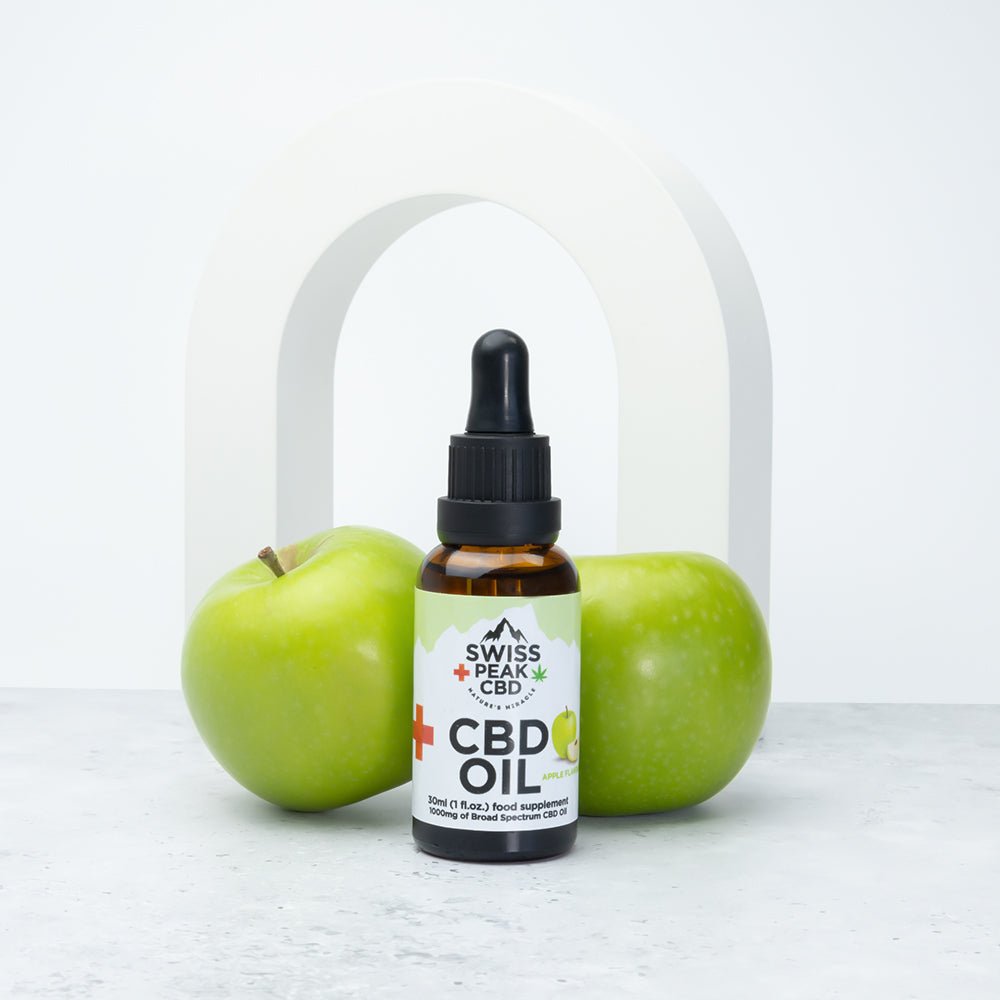 CBD TINCTURE 30ml – APPLE (500mg - 1000mg) - ScentiMelti Home Fragrance, Beauty & Gifts UK