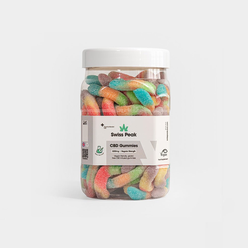 CBD Worms Gummies 3200mg - 4800mg (New) - ScentiMelti Home Fragrance, Beauty & Gifts UK