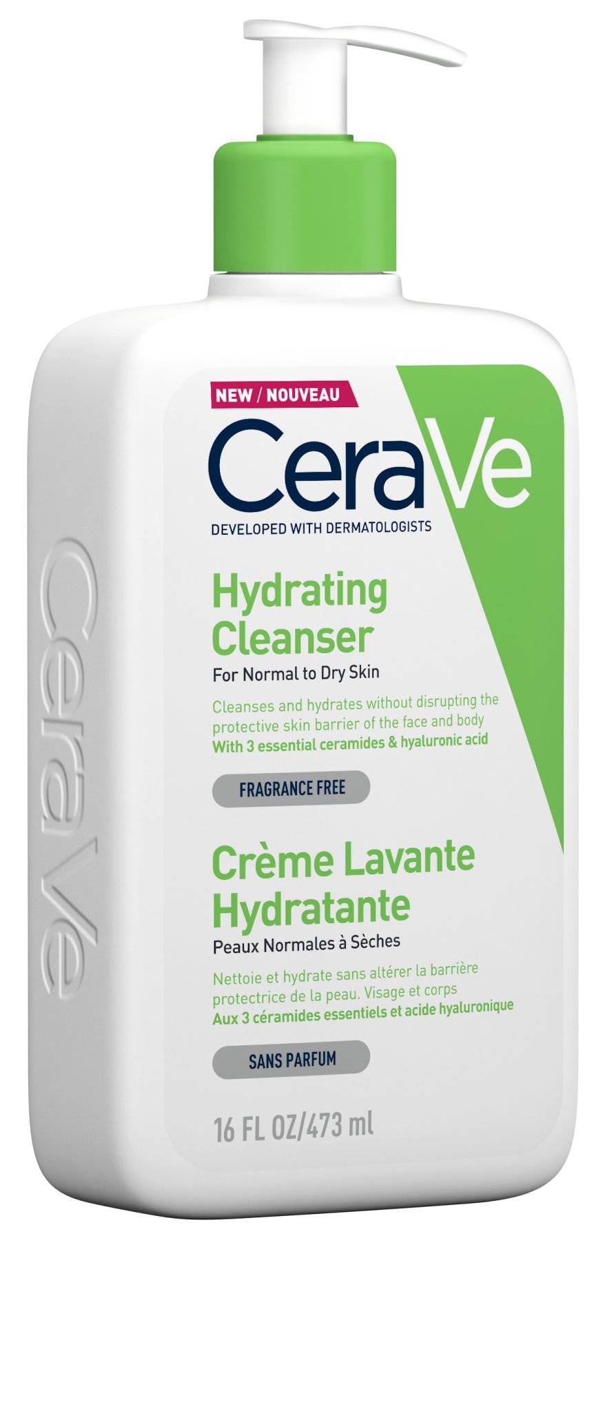 CeraVe Hydrating Cleanser 473ml - ScentiMelti Home Fragrance, Beauty & Gifts UK