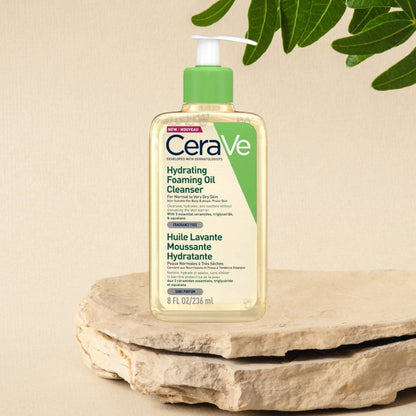 CeraVe Hydrating Foaming Oil Cleanser 236ml - ScentiMelti Home Fragrance, Beauty & Gifts UK