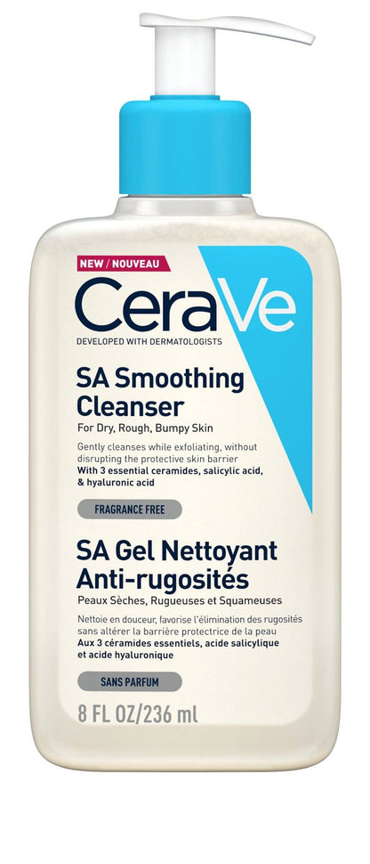 CeraVe SA SMOOTHING CLEANSER 236ML - ScentiMelti Home Fragrance, Beauty & Gifts UK