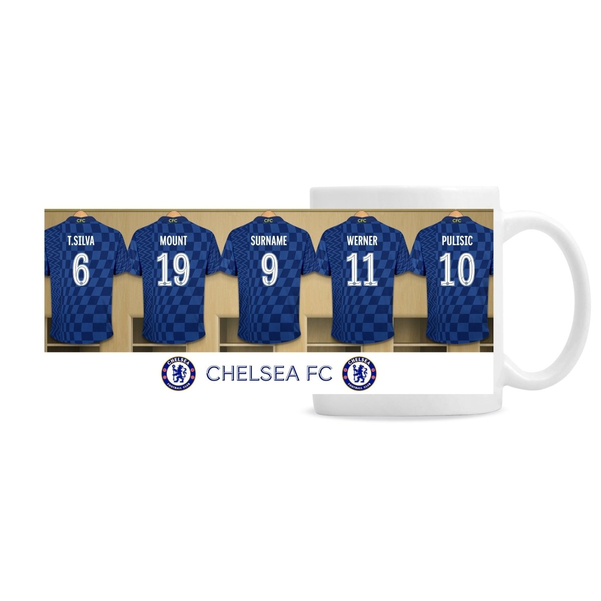 Chelsea Football Club Dressing Room Mug - ScentiMelti Home Fragrance, Beauty & Gifts UK