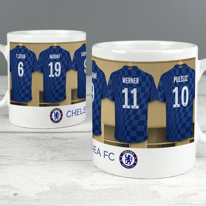 Chelsea Football Club Dressing Room Mug - ScentiMelti Home Fragrance, Beauty & Gifts UK