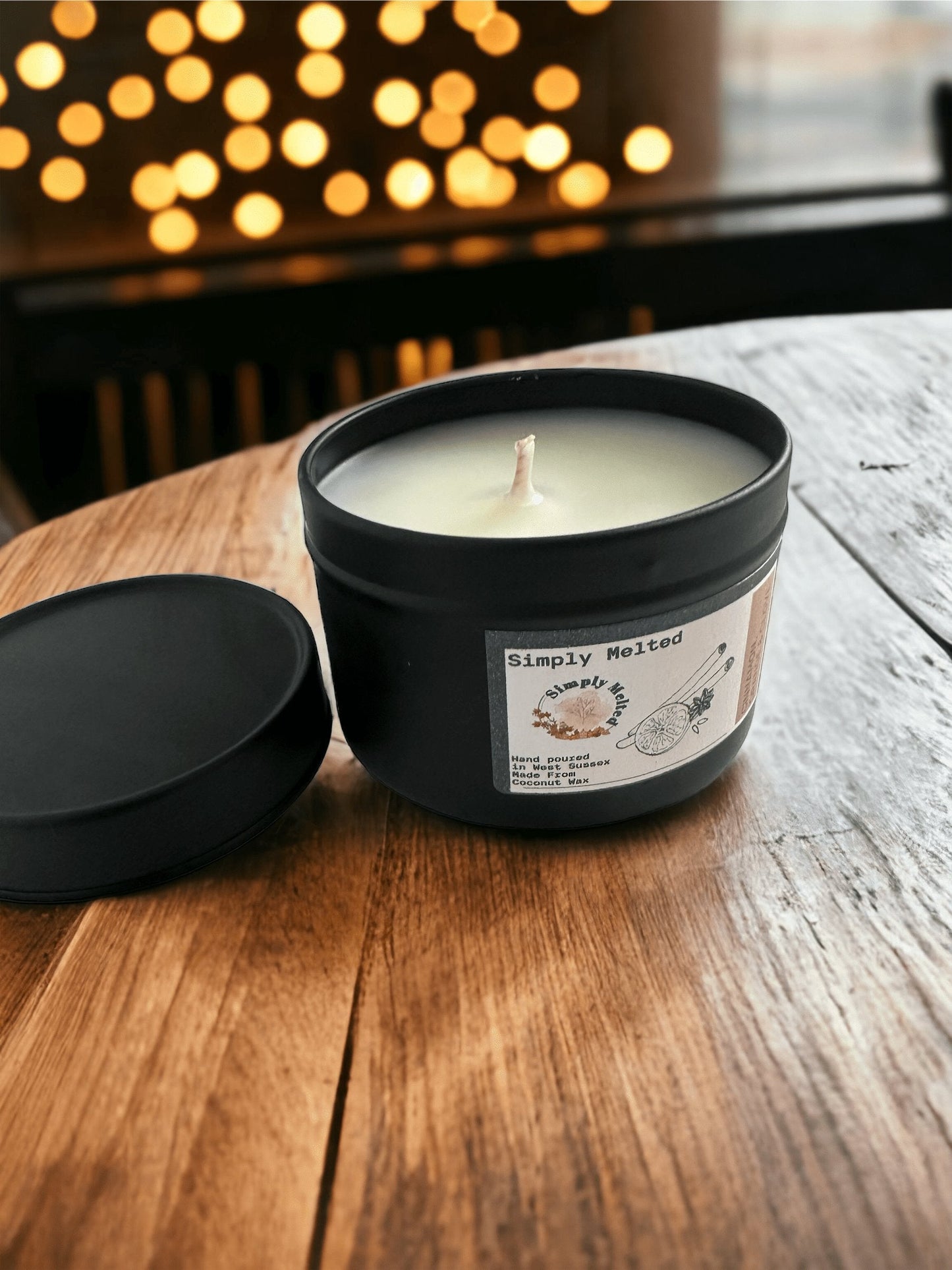 Cinnamon, Orange & Clove Tin Candle - ScentiMelti Home Fragrance, Beauty & Gifts UK