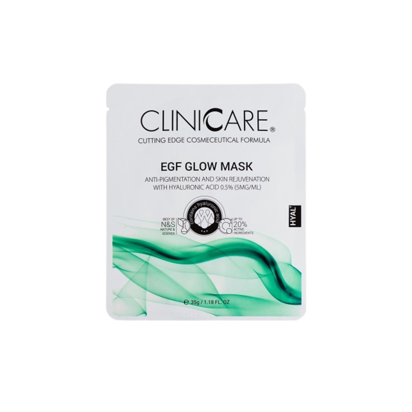 CLINICCARE EGF GLOW MASK - ScentiMelti Home Fragrance, Beauty & Gifts UK