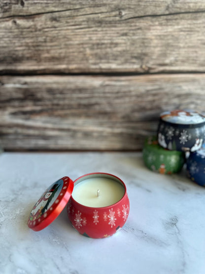 Cranberry, Orange and Cinnamon Handpoured Coconut Wax Candle Simply Melted ScentiMelti Wax Melts