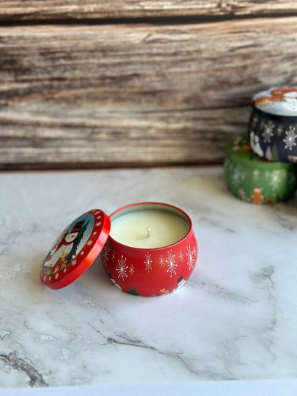 Cranberry, Orange and Cinnamon Handpoured Coconut Wax Candle Simply Melted ScentiMelti Wax Melts