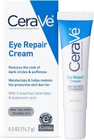 CeraVe Eye Repair Cream for Dark Circles, Puffiness & Wrinkles - ScentiMelti Home Fragrance, Beauty & Gifts UK