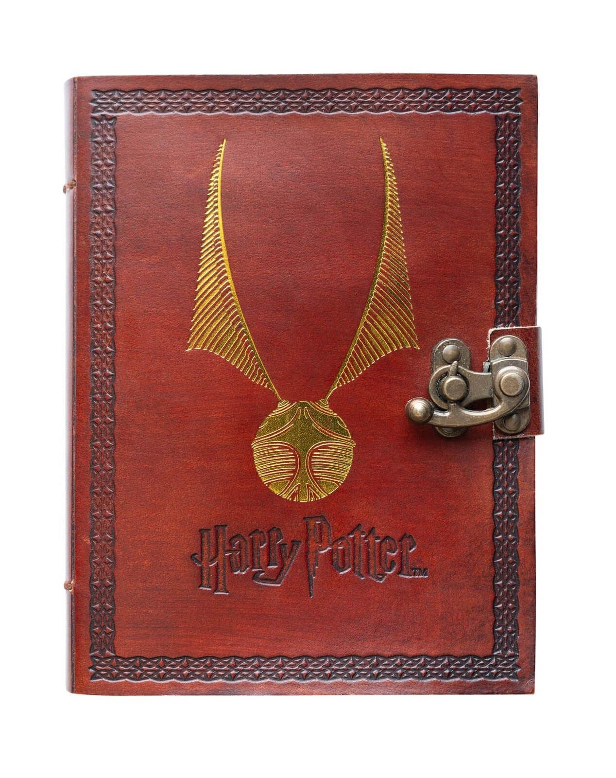 Harry Potter Leather Journal Premium Blank Movie Notebook 175x130x26mm - ScentiMelti Home Fragrance, Beauty & Gifts UK