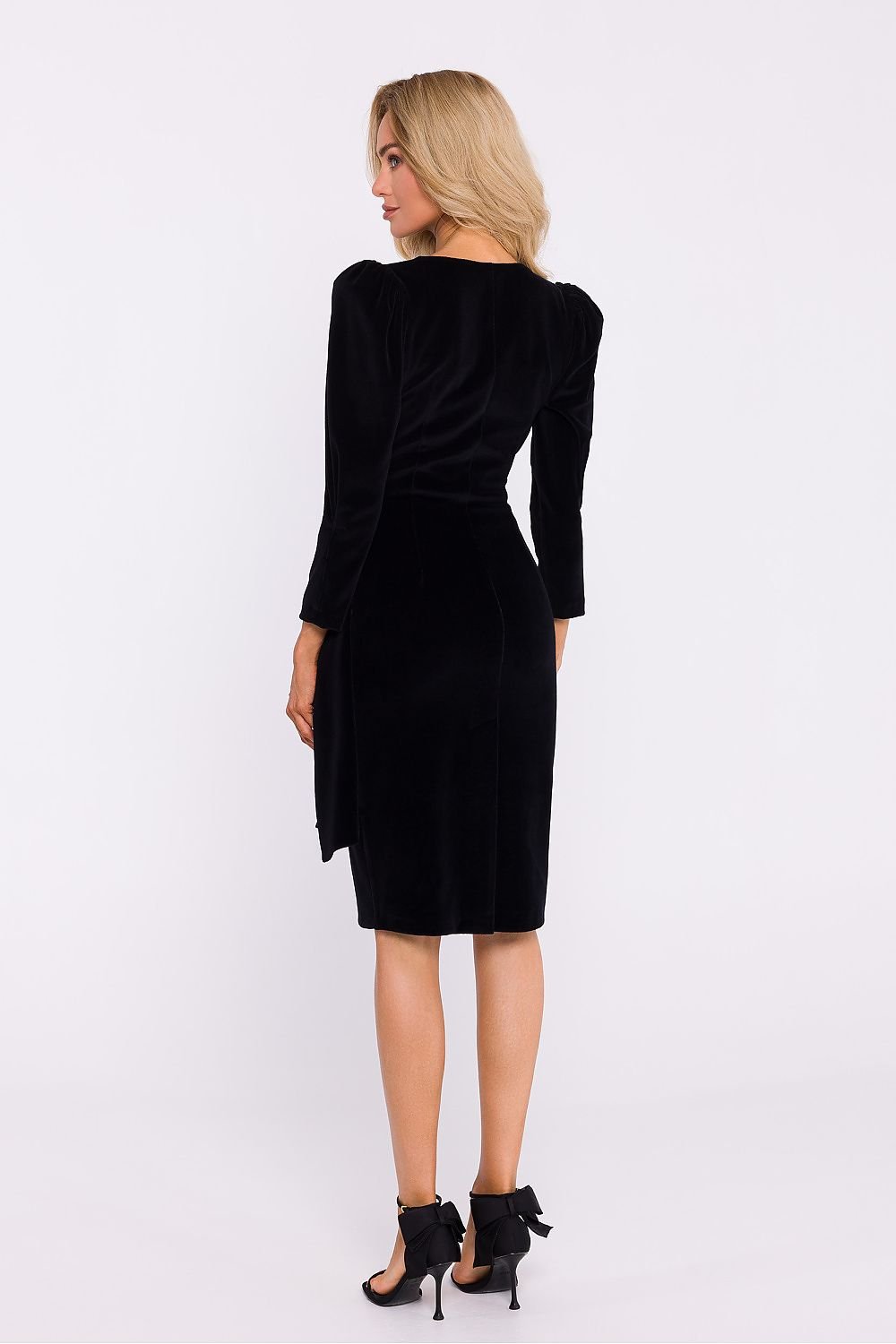 Velour Knit Evening Dress | 5 Colours | Moe