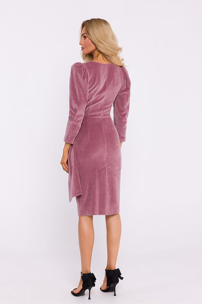 Velour Knit Evening Dress | 5 Colours | Moe