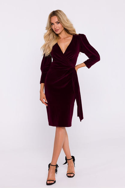 Velour Knit Evening Dress | 5 Colours | Moe