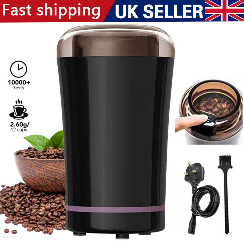 Electric Coffee Grinder Grinding Mill Nut Bean Spice Matte Blade Blender - ScentiMelti Home Fragrance, Beauty & Gifts UK