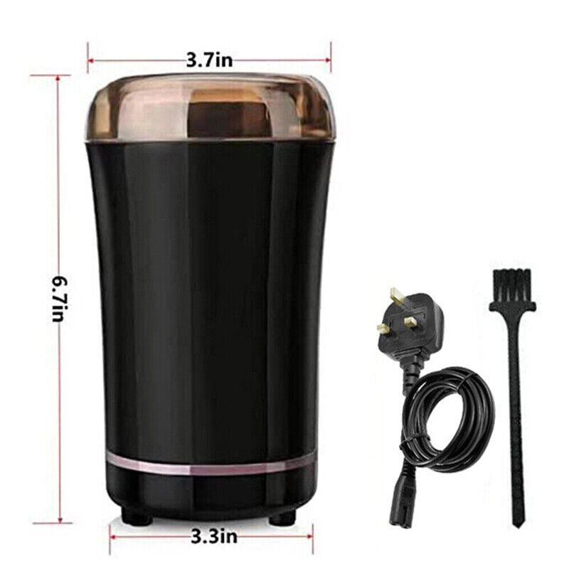 Electric Coffee Grinder Grinding Mill Nut Bean Spice Matte Blade Blender - ScentiMelti Home Fragrance, Beauty & Gifts UK