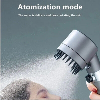 3 Modes Shower Head With Filter High Pressure Water Saving Massage Body Scalp - ScentiMelti Home Fragrance, Beauty & Gifts UK