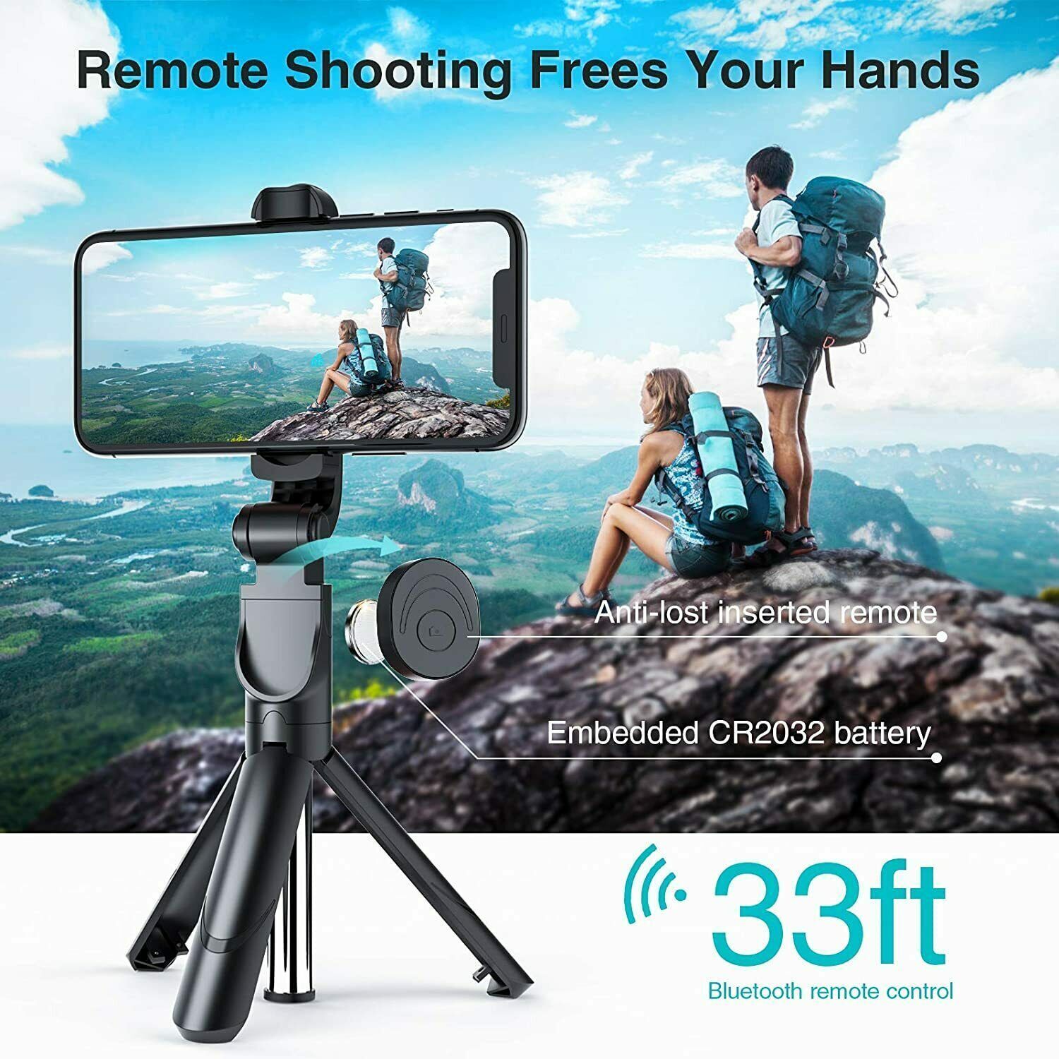 Fit  Telescopic Selfie Stick Bluetooth Tripod Monopod Phone Holder ScentiMelti Home Fragrance, Beauty & Gifts UK ScentiMelti Wax Melts